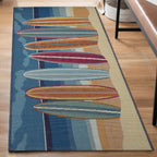 Hawaiian Surf Rug - 2 x 5