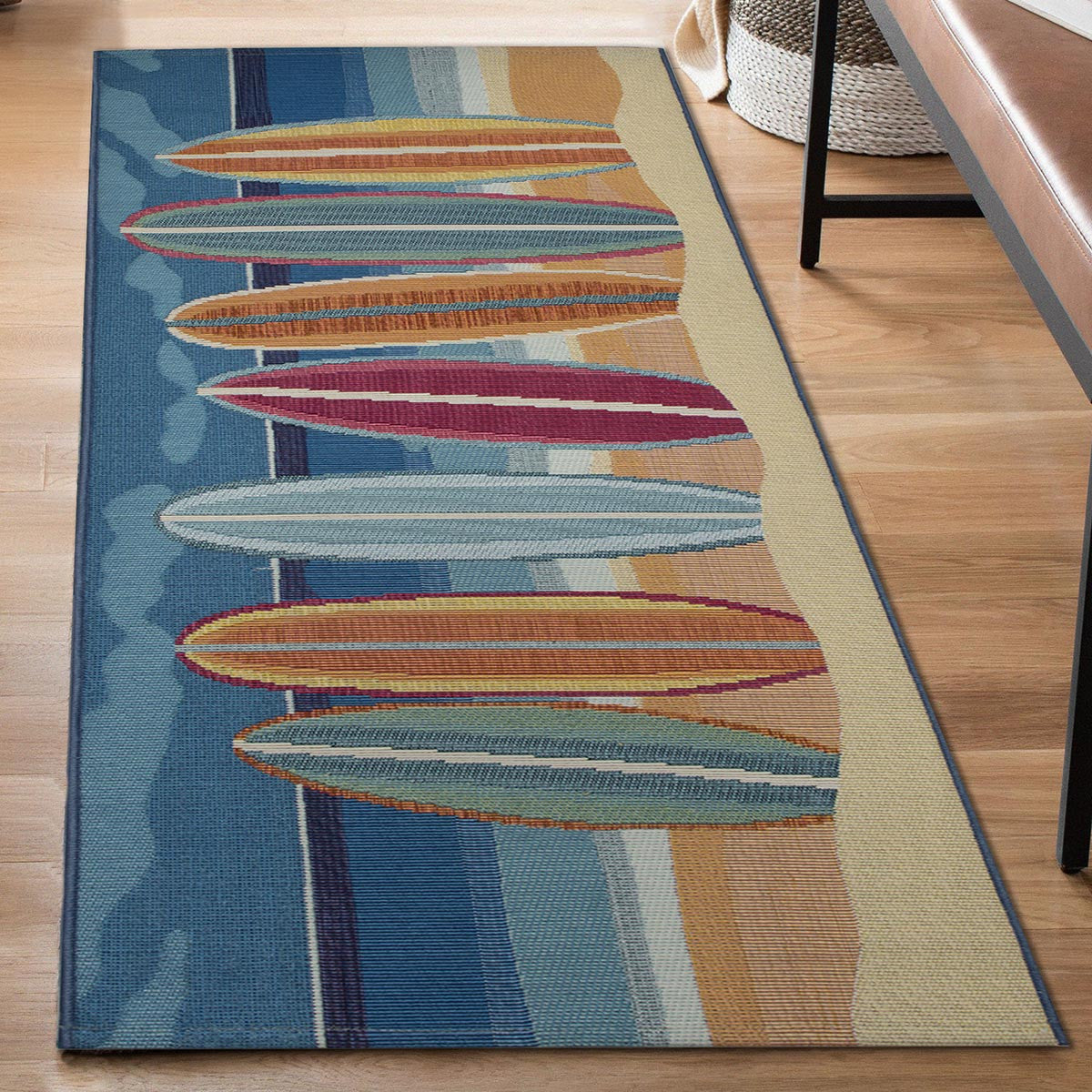 Hawaiian Surf Rug - 2 x 5