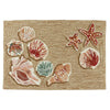 Beach Shells Sand Indoor/Outdoor Rug - 1 x 2