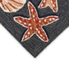 Beach Shells Denim Indoor/Outdoor Rug - 1 x 2 - OUT OF STOCK UNTIL 10/12/2026
