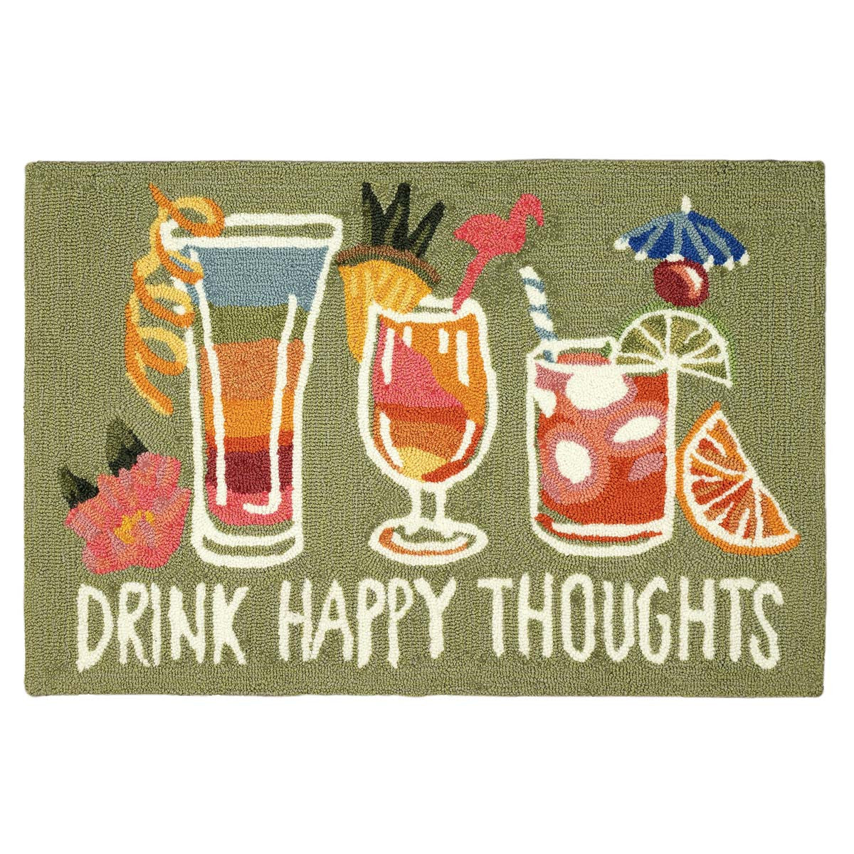 Delightful Drinks Indoor/Outdoor Rug - 20 x 30