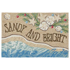 Sandy Holiday Shores Indoor/Outdoor Rug - 2 x 3