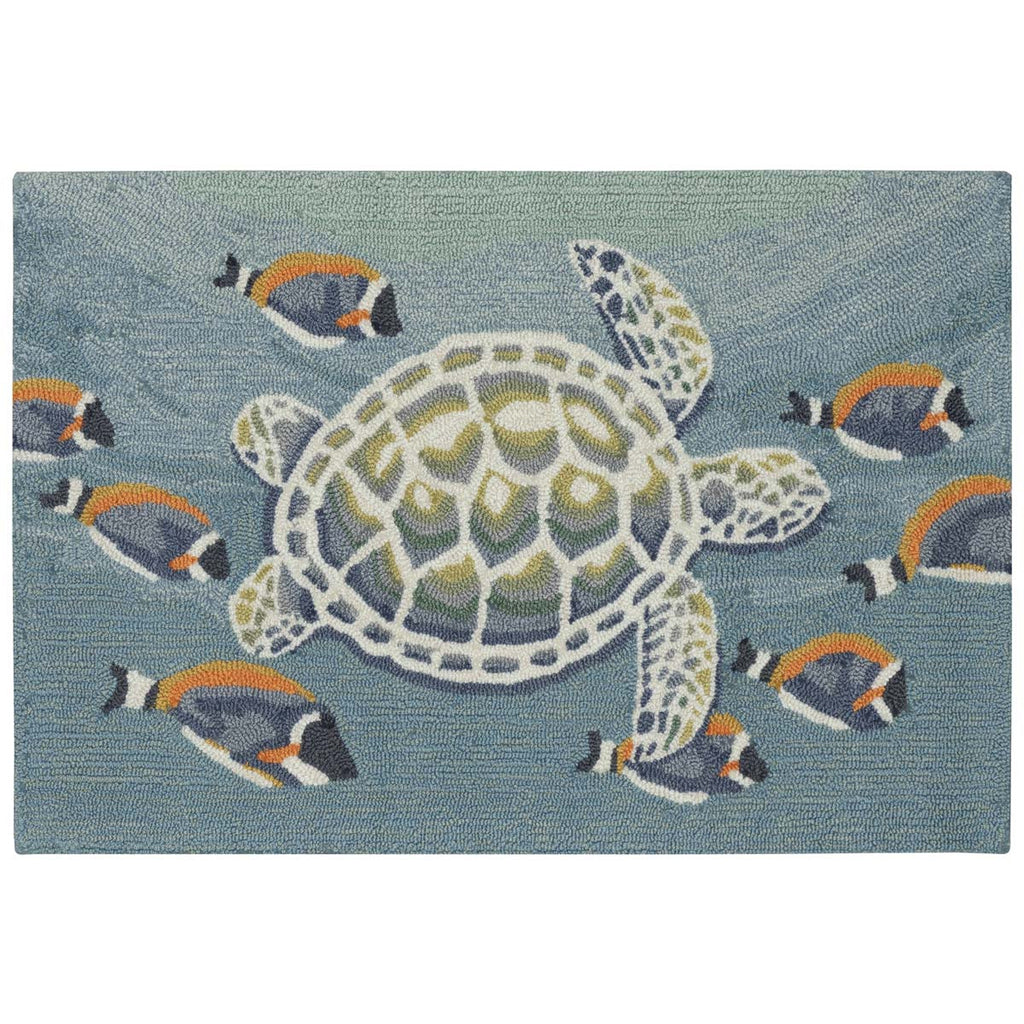 Oceanic Friends Indoor/Outdoor Rug - 2 x 3