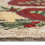 Mistletoes & Footsteps Floor Mat - 2 x 3
