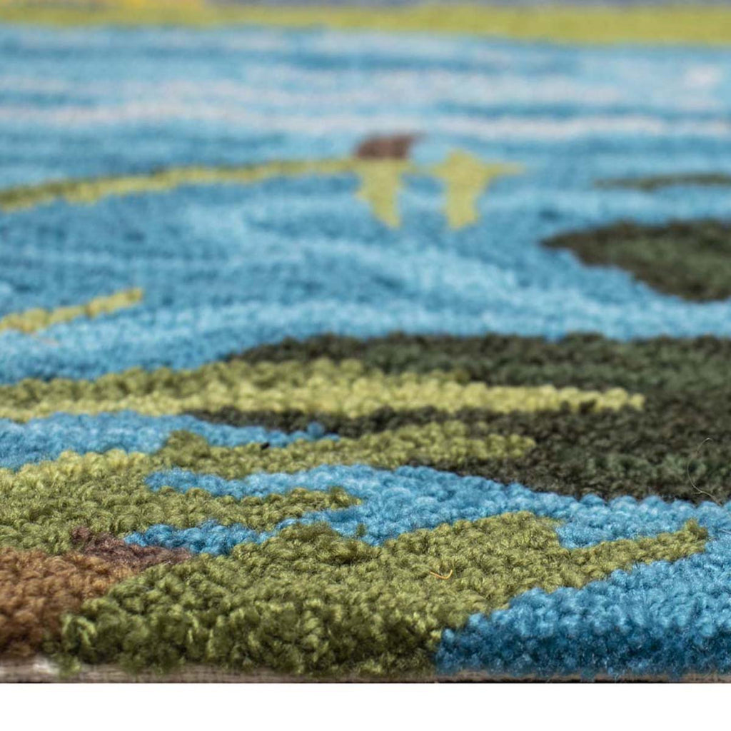 Egret's Perch Floor Mat - 2 x 3 - OUT OF STOCK UNTIL 08/18/2026