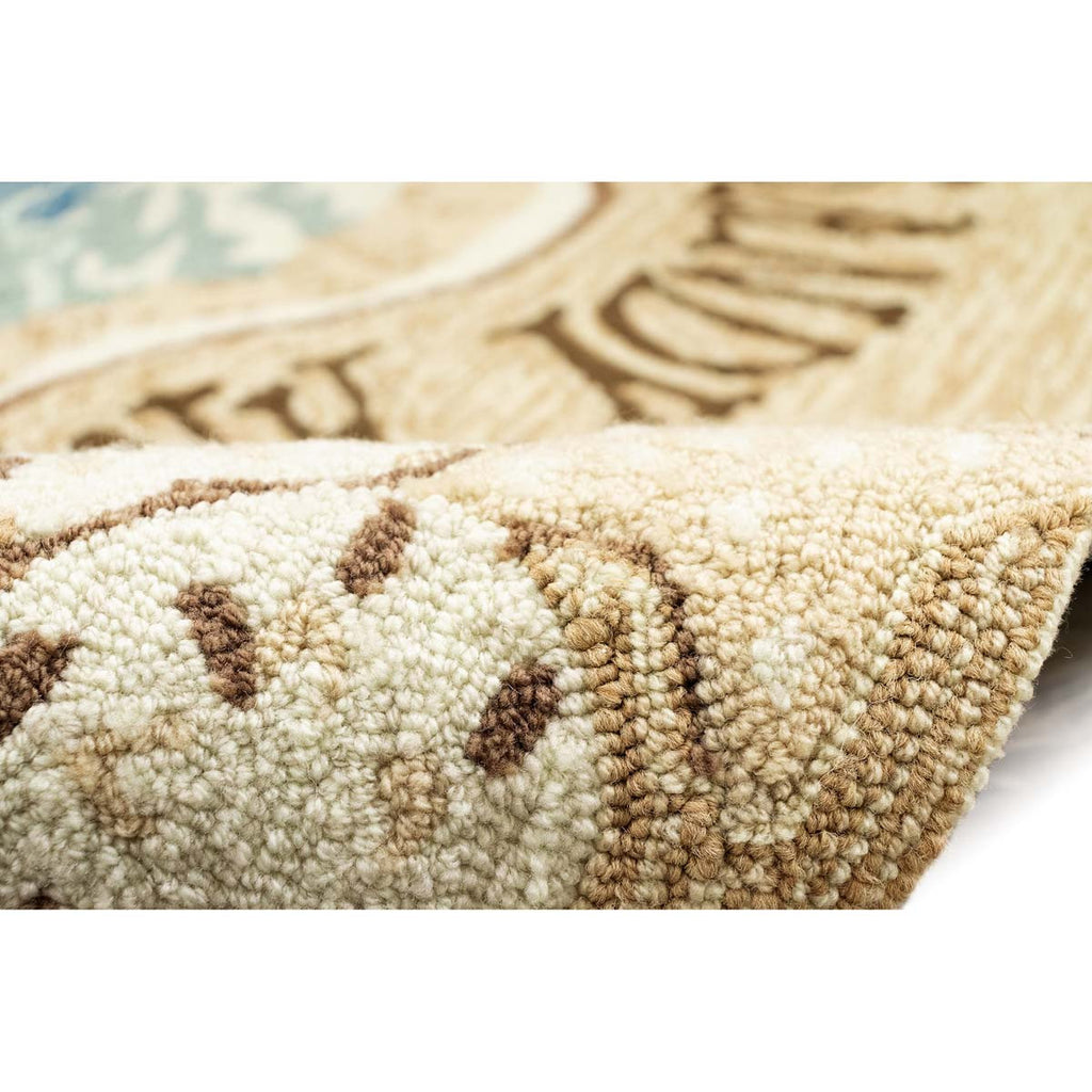 Sandy Holiday Shores Indoor/Outdoor Rug - 3 x 4