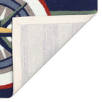 Captain's Compass Floor Mat - 3 x 4 - OUT OF STOCK UNTIL 08/05/2026
