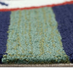 Captain's Compass Floor Mat - 3 x 4 - OUT OF STOCK UNTIL 08/05/2026