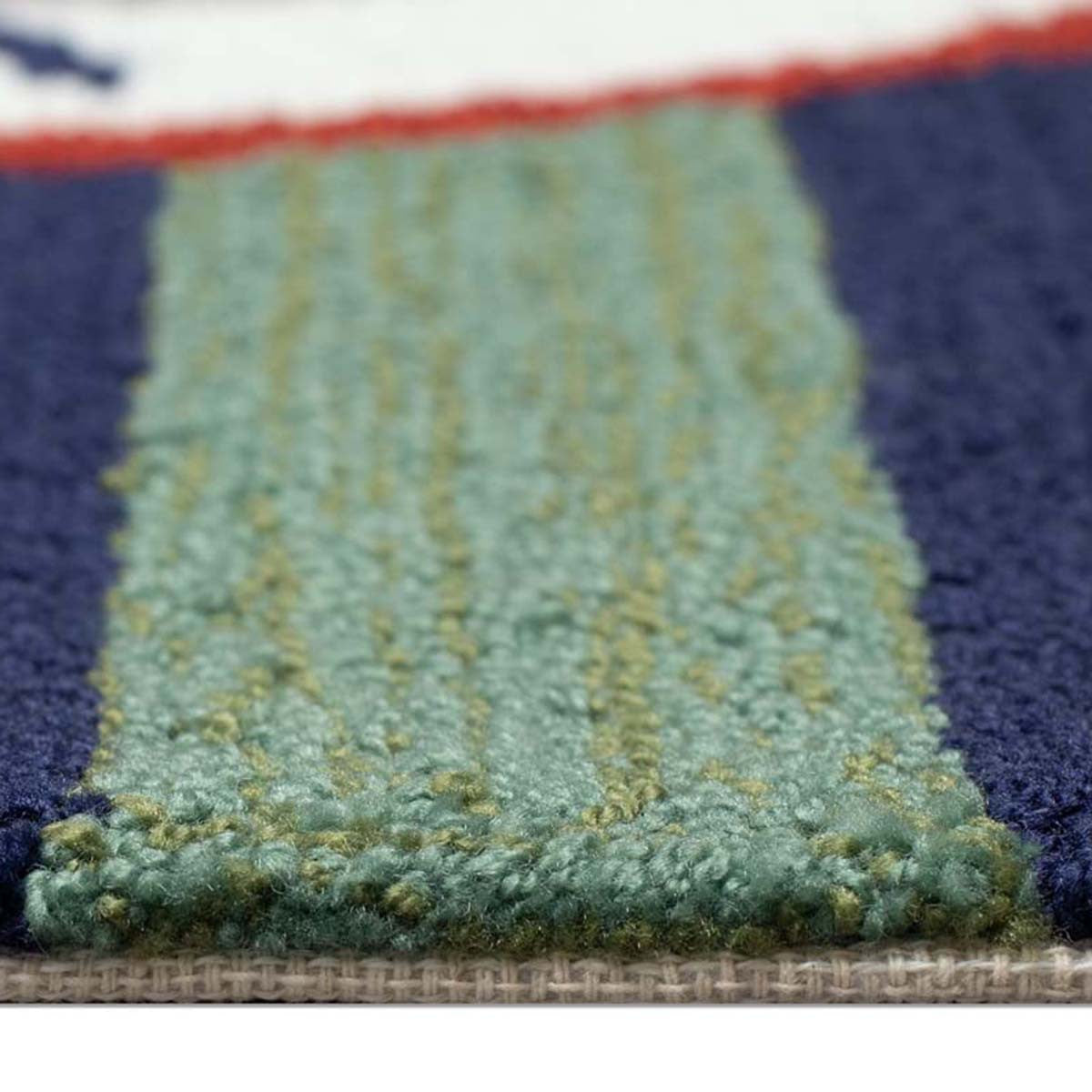 Captain's Compass Floor Mat - 3 x 4 - OUT OF STOCK UNTIL 08/05/2026