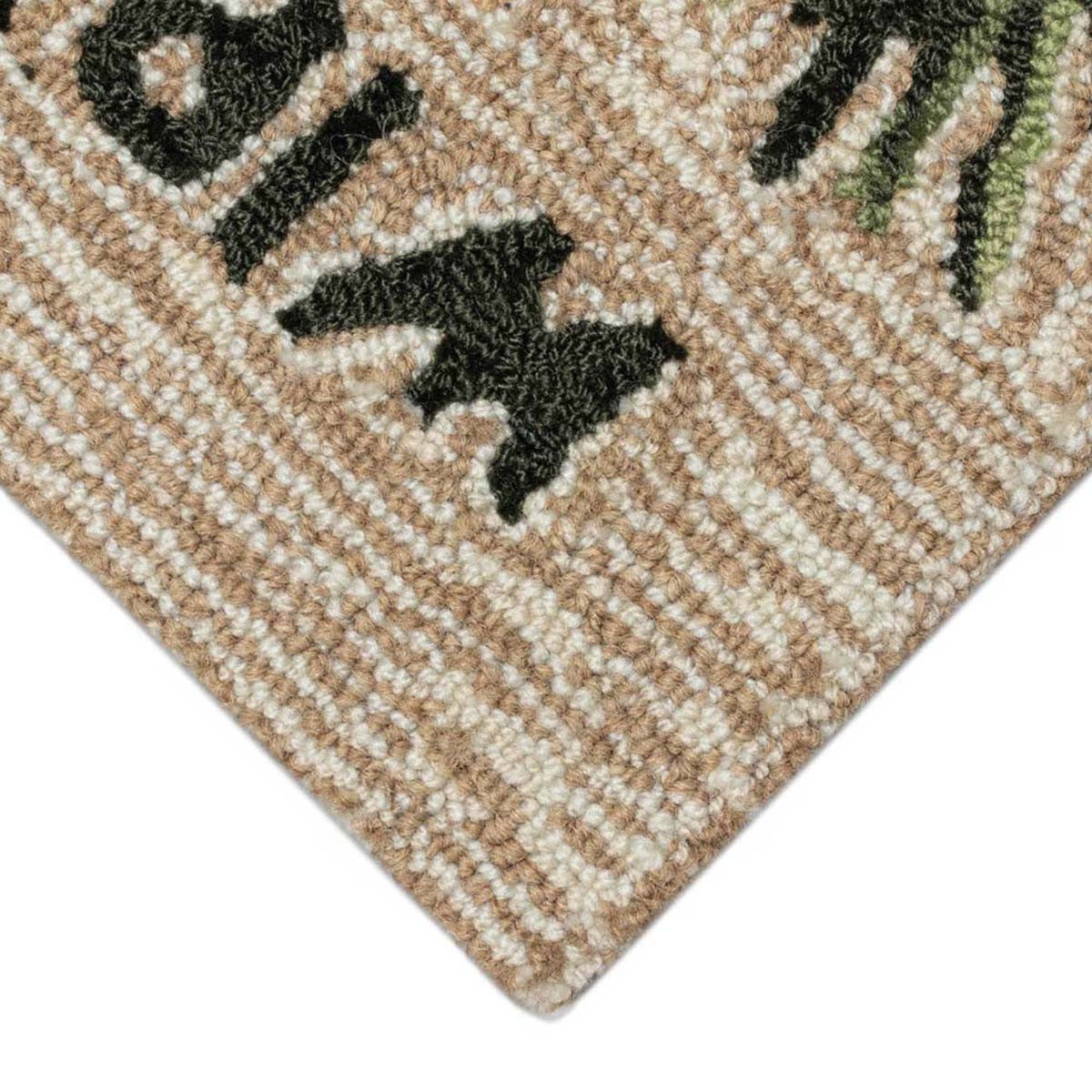 Mistletoes & Footsteps Floor Mat - 3 x 4