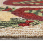 Mistletoes & Footsteps Floor Mat - 3 x 4