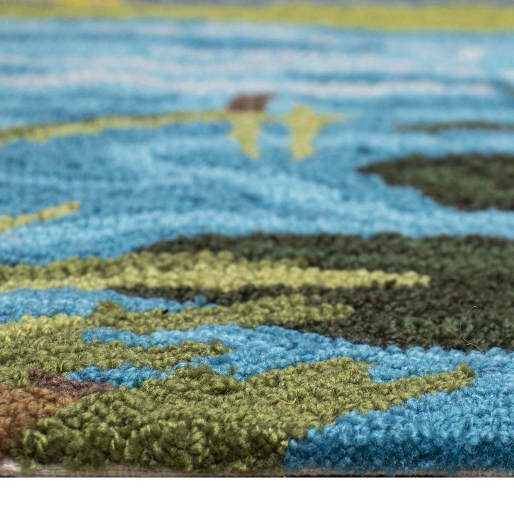 Egret's Perch Floor Mat - 3 x 4