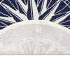 Ocean Explorer Navy Compass Rug - 3 Ft. Round