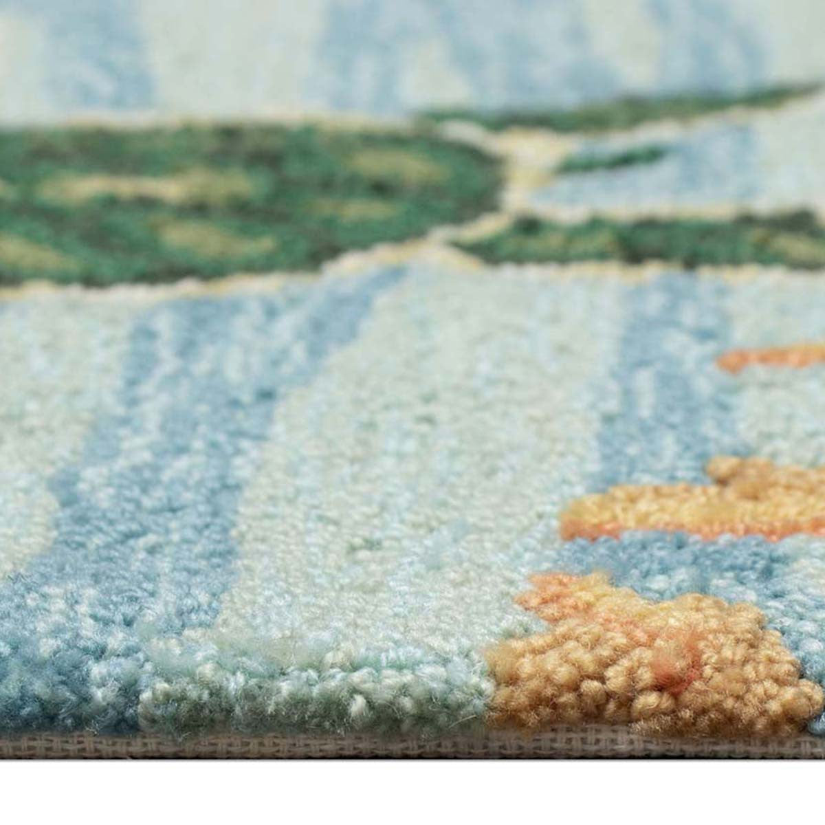 Turtle Trail Floor Mat - 3 Ft. Round