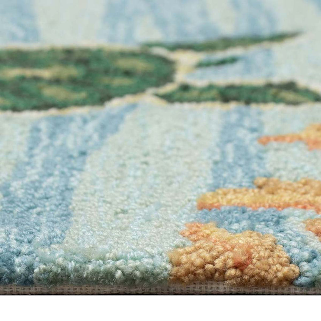 Turtle Trail Floor Mat - 5 Ft. Round