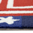 Stars & Stripes Half Round Floor Mat