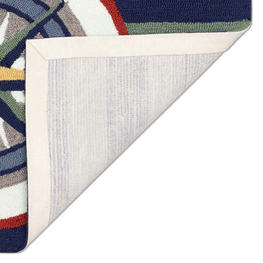 Captain's Compass Floor Mat - 2 x 5 - OUT OF STOCK UNTIL 08/28/2026