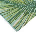 Paia Palms Aqua Indoor/Outdoor Rug - 5 x 8