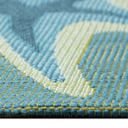 Ocean Gems Indoor/Outdoor Rug - 7 x 9