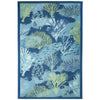 Ocean Coral Indoor/Outdoor Rug - 8 x 10 - OUT OF STOCK UNTIL 08/17/2026