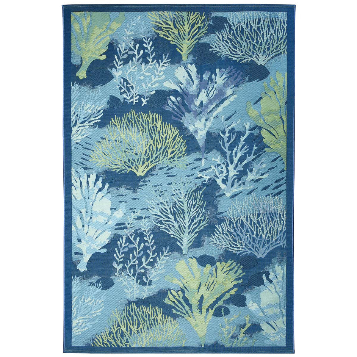 Ocean Coral Indoor/Outdoor Rug - 8 x 10 - OUT OF STOCK UNTIL 08/17/2026