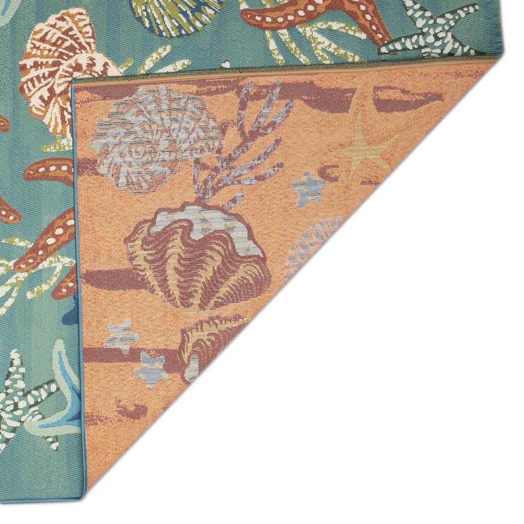 Ocean Gems Indoor/Outdoor Rug - 8 x 10 - OUT OF STOCK UNTIL 08/17/2026