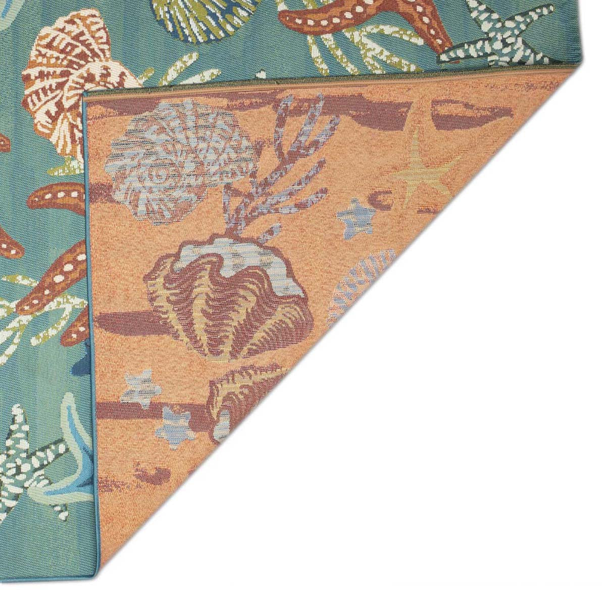Ocean Gems Indoor/Outdoor Rug - 8 x 10 - OUT OF STOCK UNTIL 08/17/2026