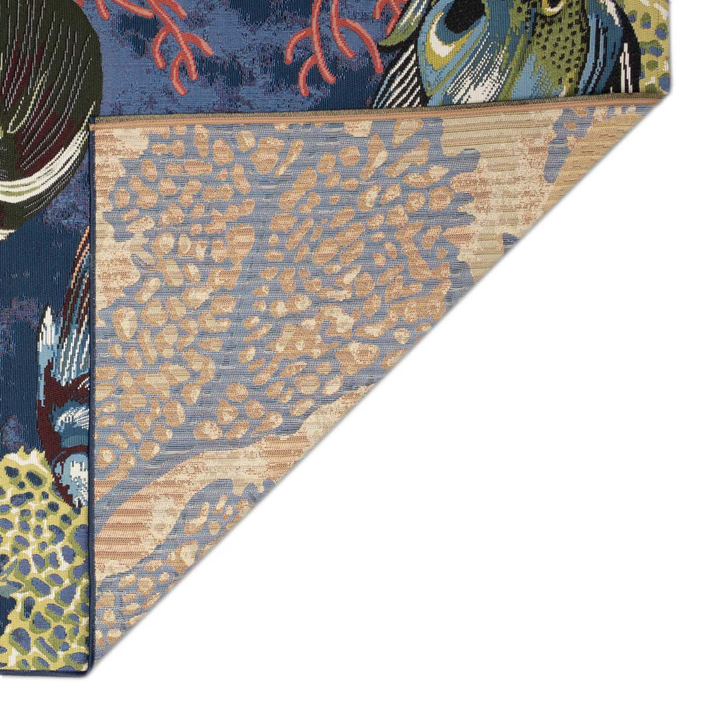 Finned Friends Indoor/Outdoor Rug - 2 x 8