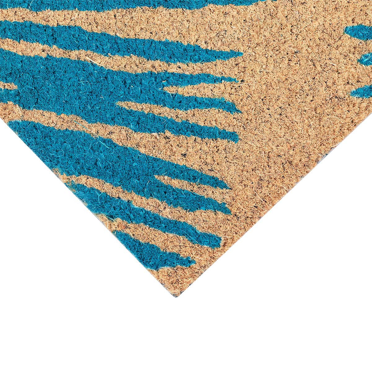 Blue Palm Welcome Coir Mat - 1 x 2