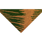 Green Palm Welcome Coir Mat - 1 x 2