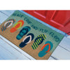 Peace & Flip Flops Ombre Coir Mat - 1 x 2