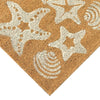 White Shells Coir Mat - 2 x 3 - OUT OF STOCK UNTIL 08/19/2026