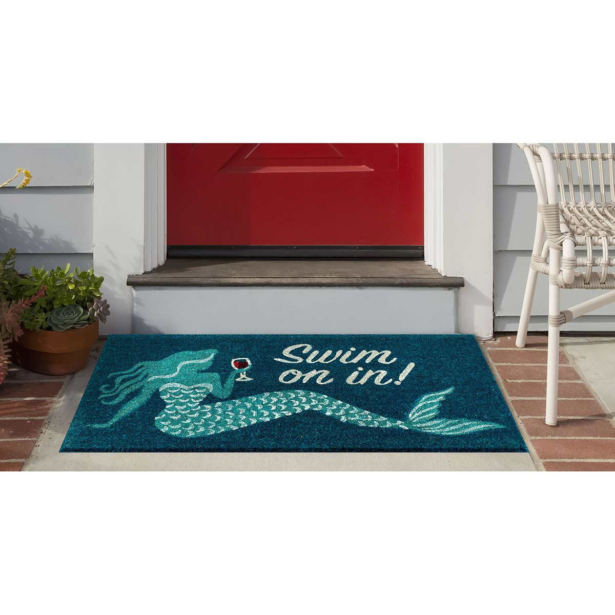 Mermaid Swim Coir Mats
