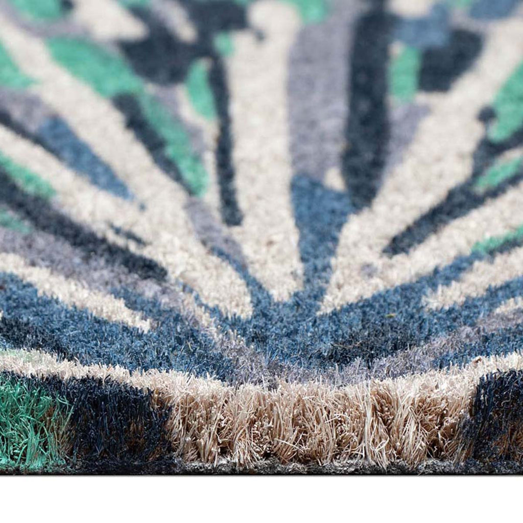 Shoreline Scallop Half Round Floor Mat - OUT OF STOCK UNTIL 06/05/2026