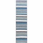 Seaside Serape Indoor/Outdoor Rug - 2 x 8