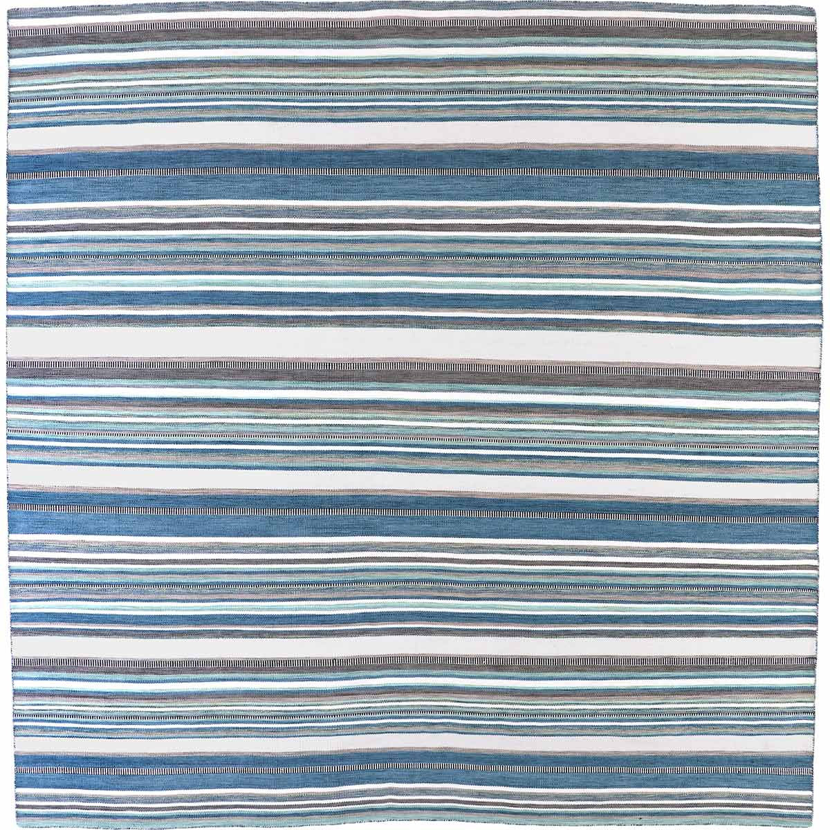 Seaside Serape Indoor/Outdoor Rug - 8 Ft. Square