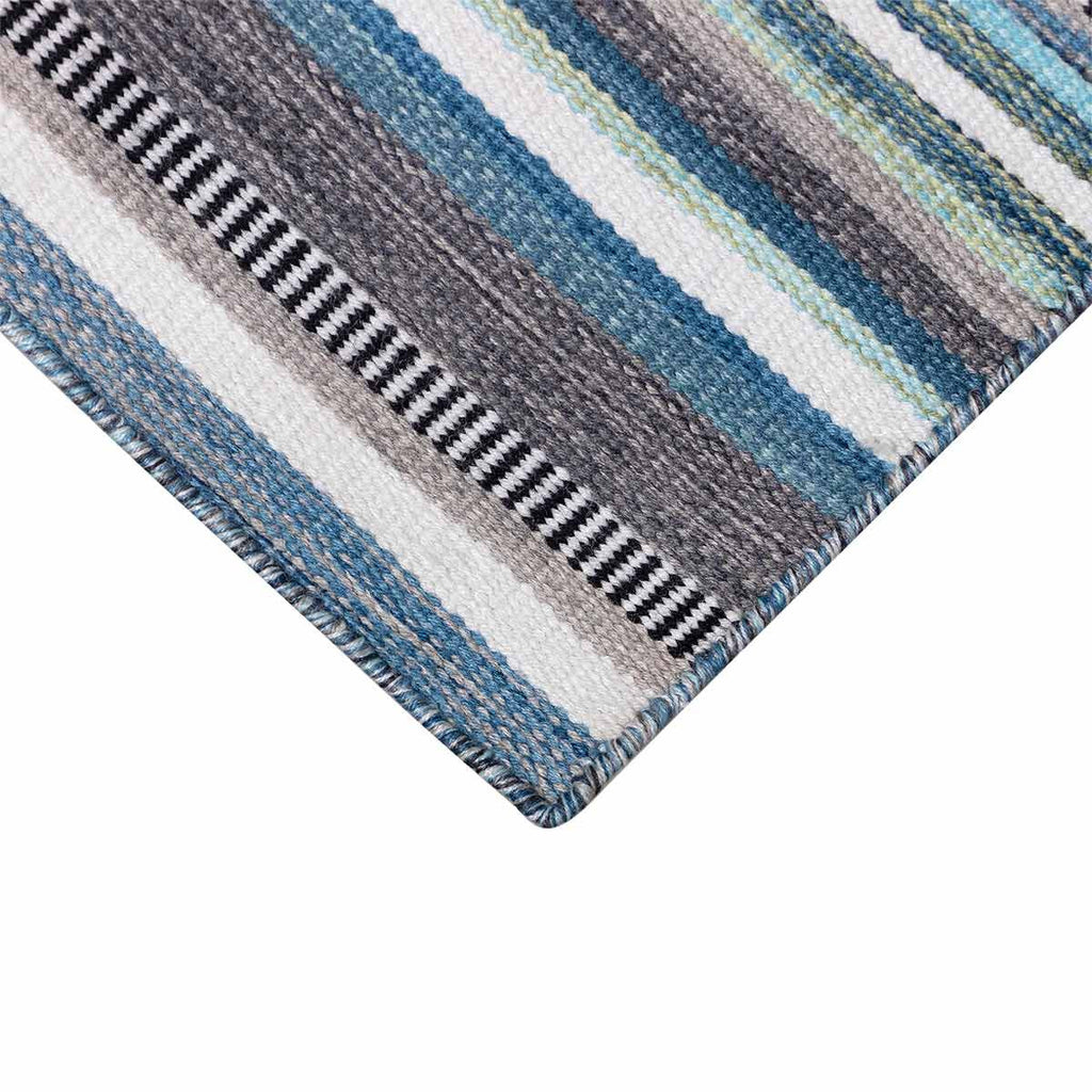 Seaside Serape Indoor/Outdoor Rug - 8 Ft. Square