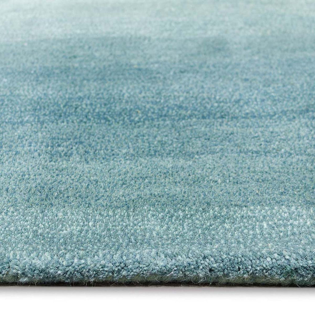 Aqua Eclipse Rug - 5 x 8