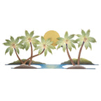 Belize Palms Metal Wall Art- SALE