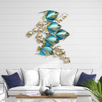 Angelfish & Tangs Metal Wall Art