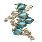 Angelfish & Tangs Metal Wall Art