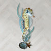 Seahorse Garden Metal Wall Art
