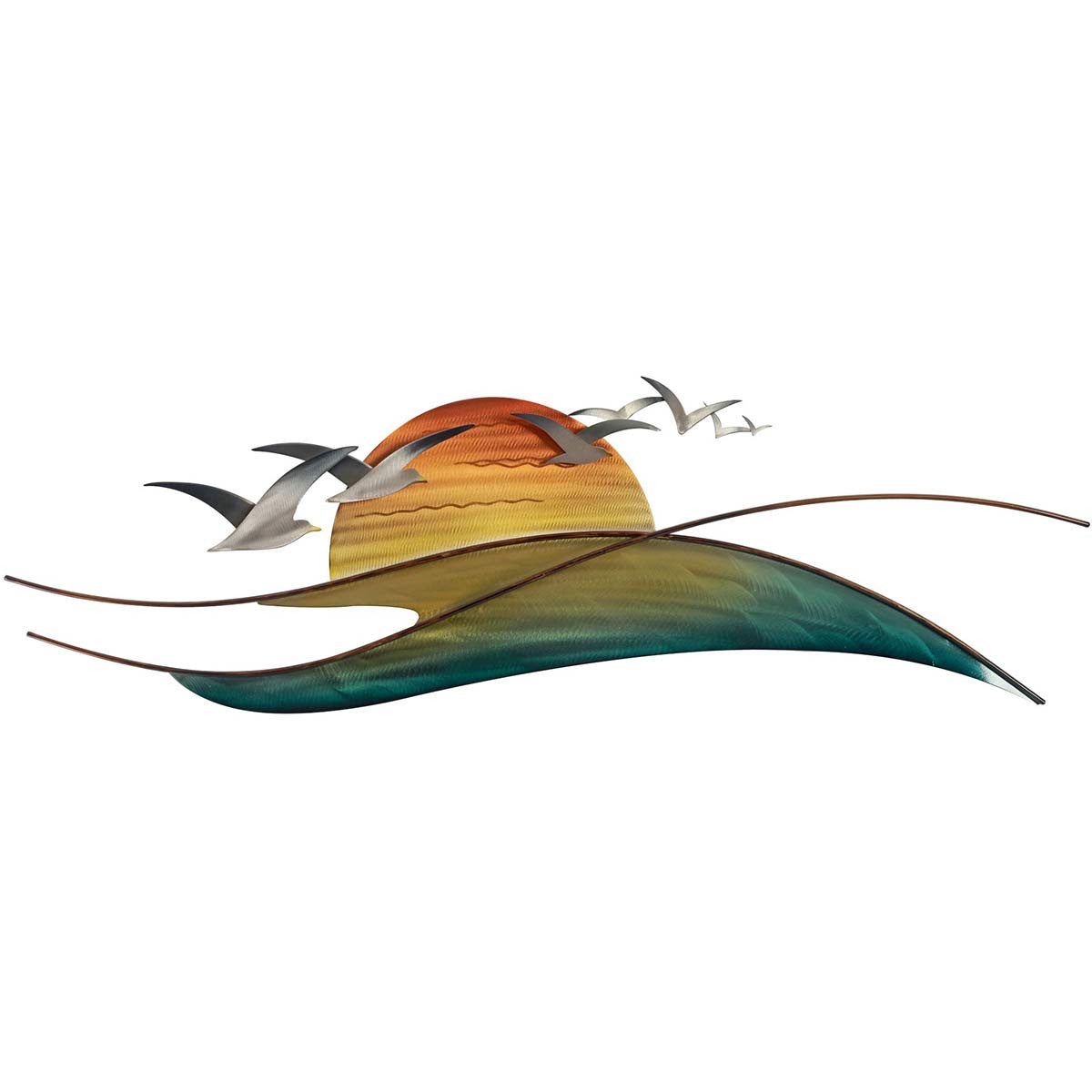 Seagull Sunrise Wall Art