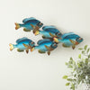 Blue Horizon Fish Metal Wall Art