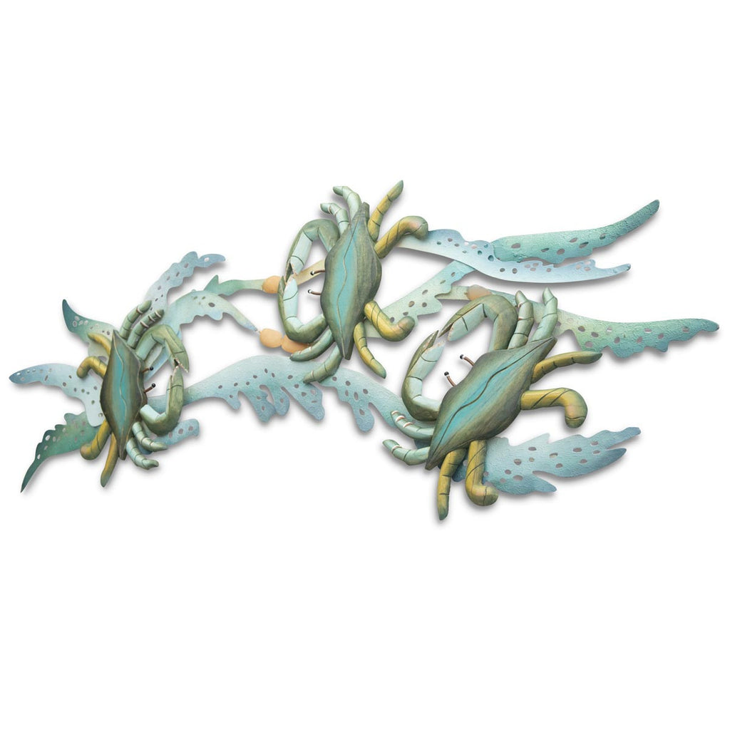 Blue Crab Kelp Wall Art