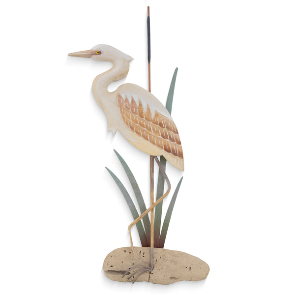 Standing Heron Wall Art
