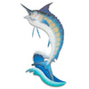 Jumping Marlin Metal Wall Art