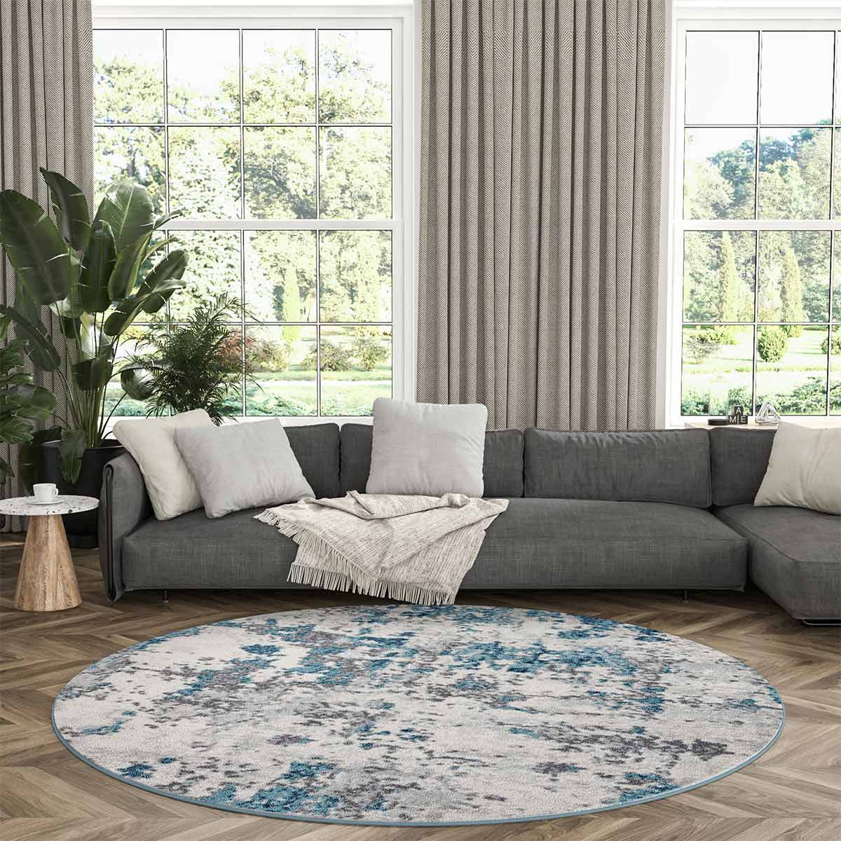 Morning Tide Rug - 8 Ft. Round