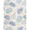 Palm Island Blue & Gold Indoor/Outdoor Rug - 8 x 10 - OUT OF STOCK UNTIL 09/02/2026