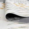 Palm Island Gray & Gold Indoor/Outdoor Rug - 8 x 10